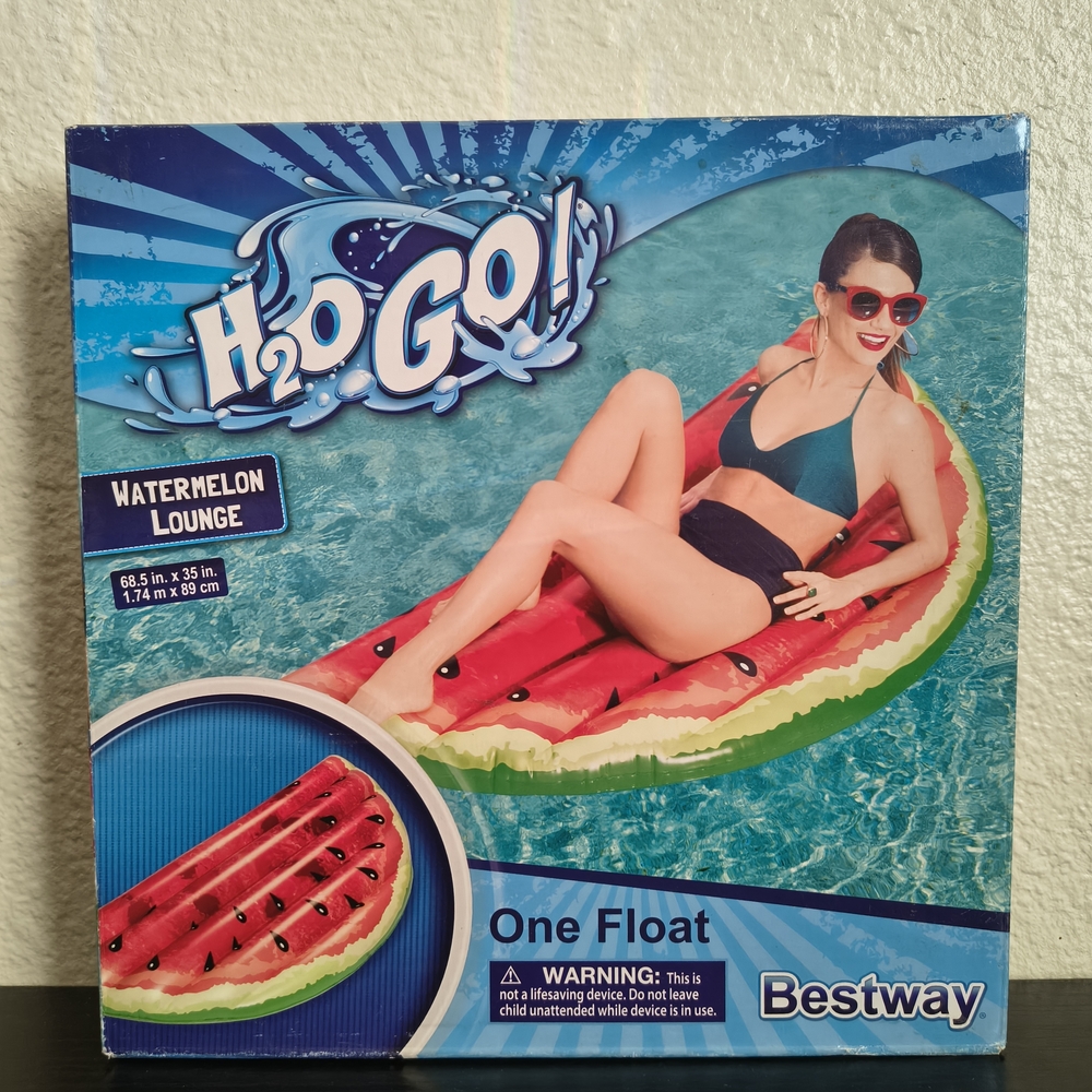 Bestway H2O Go Watermelon Lounge Float - Red/Green